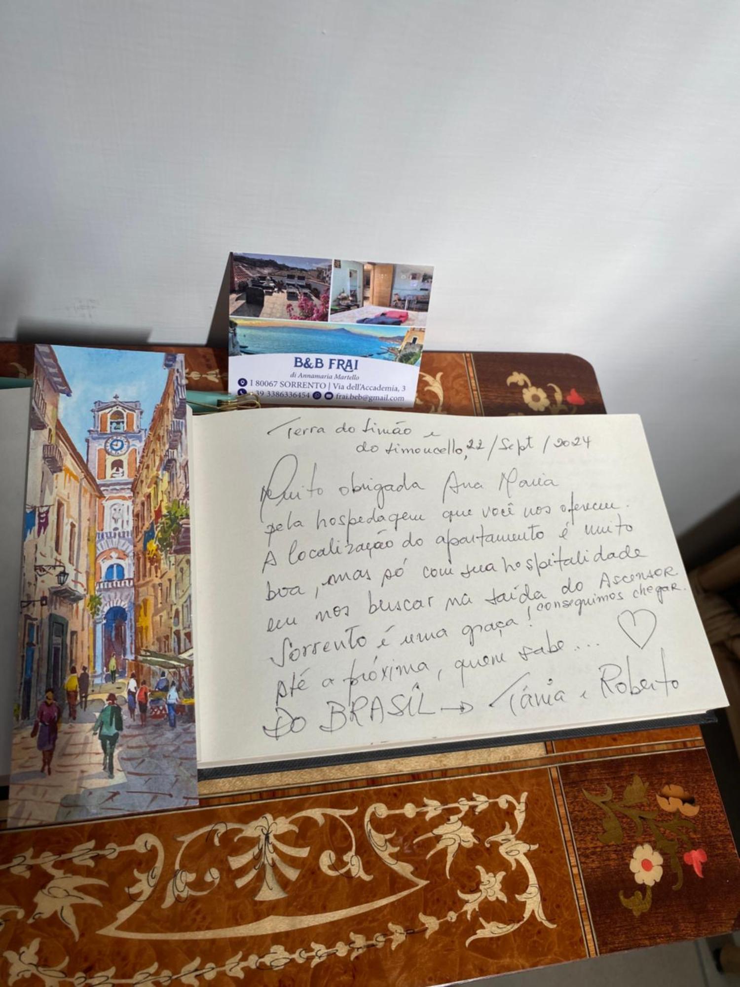 B&B Frai Sorrento Esterno foto